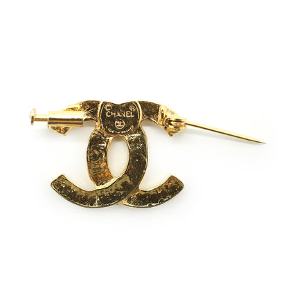 CC Rhinestone Brooch