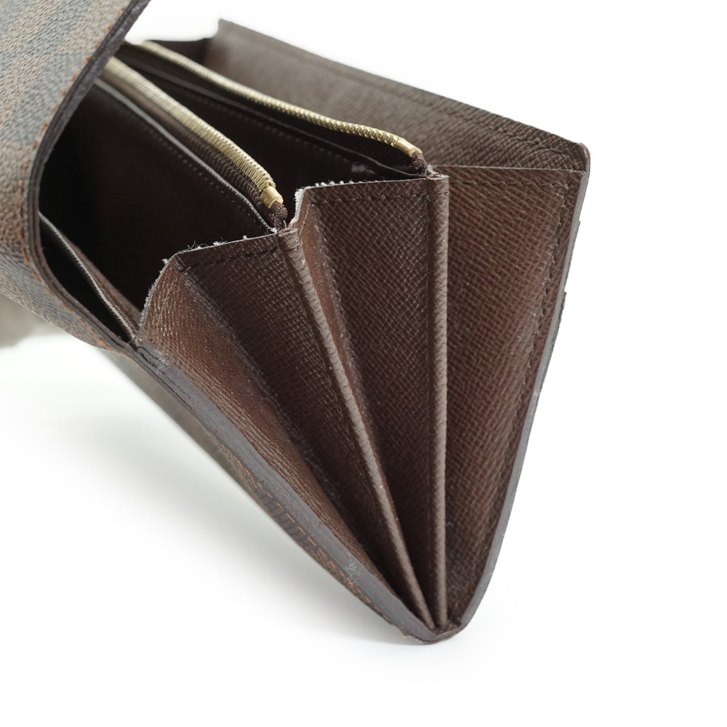 Damier Ebene Portefeuille Sarah Long Wallet