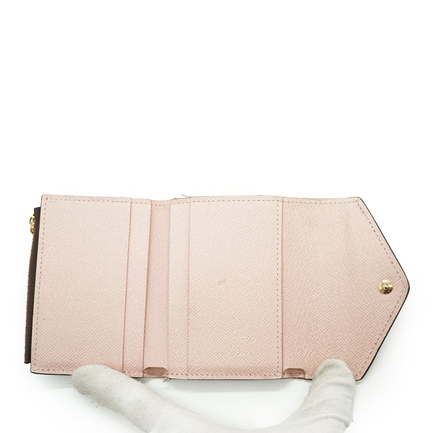 Monogram Portefeuille Zoe Rose Ballerine Compact Wallet