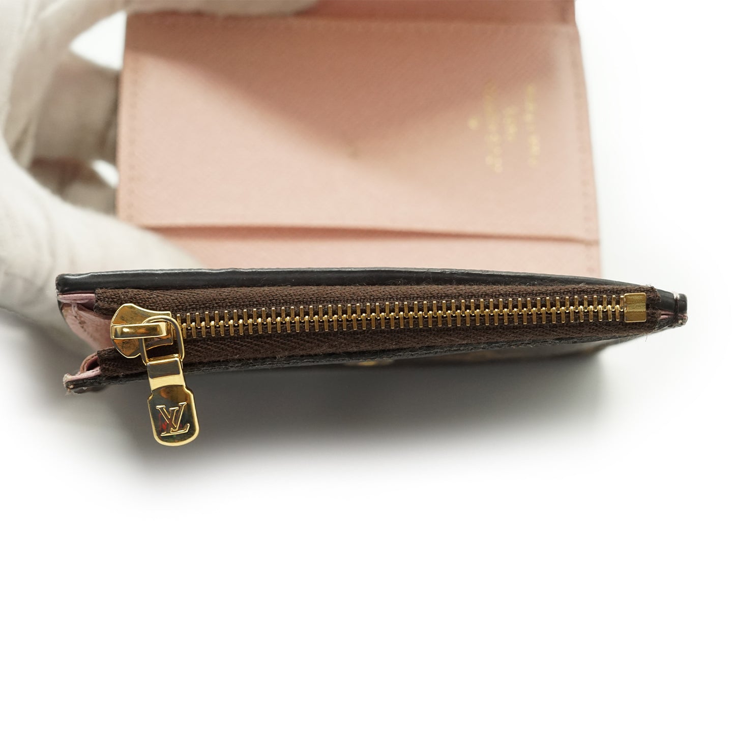 Monogram Portefeuille Zoe Rose Ballerine Compact Wallet