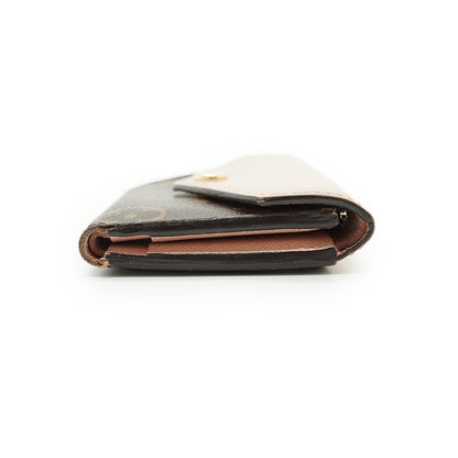 Monogram Portefeuille Zoe Rose Ballerine Compact Wallet