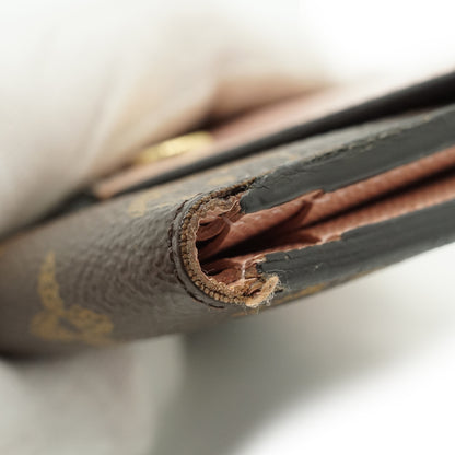 Monogram Portefeuille Zoe Rose Ballerine Compact Wallet