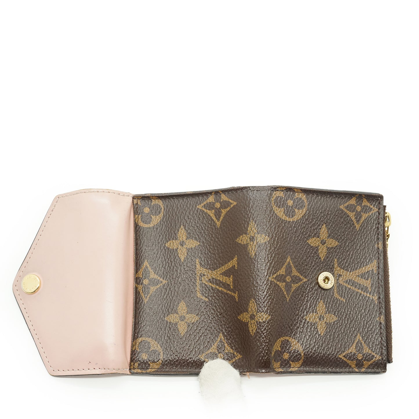 Monogram Portefeuille Zoe Rose Ballerine Compact Wallet