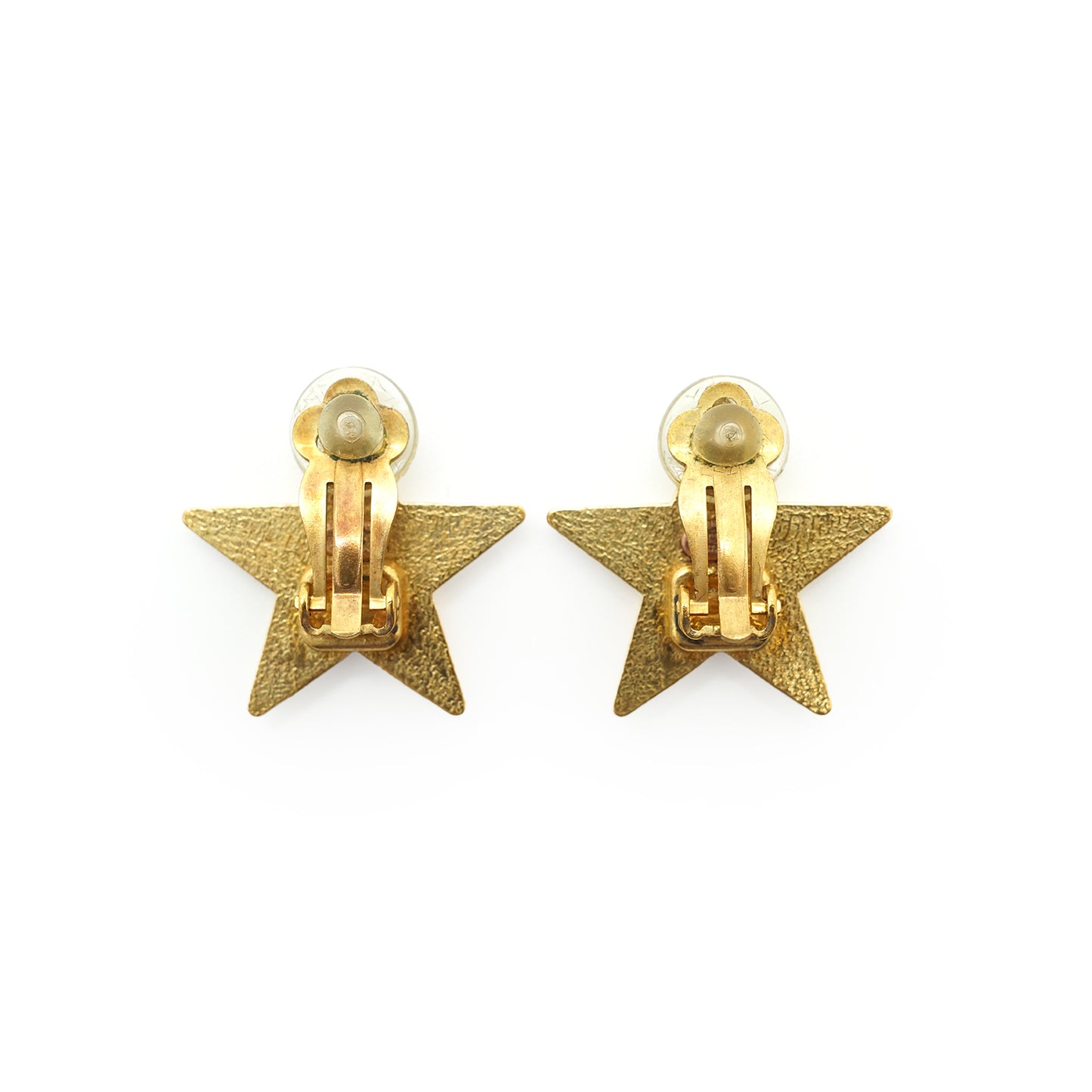 CC Logo Star Clip-On Earrings GP