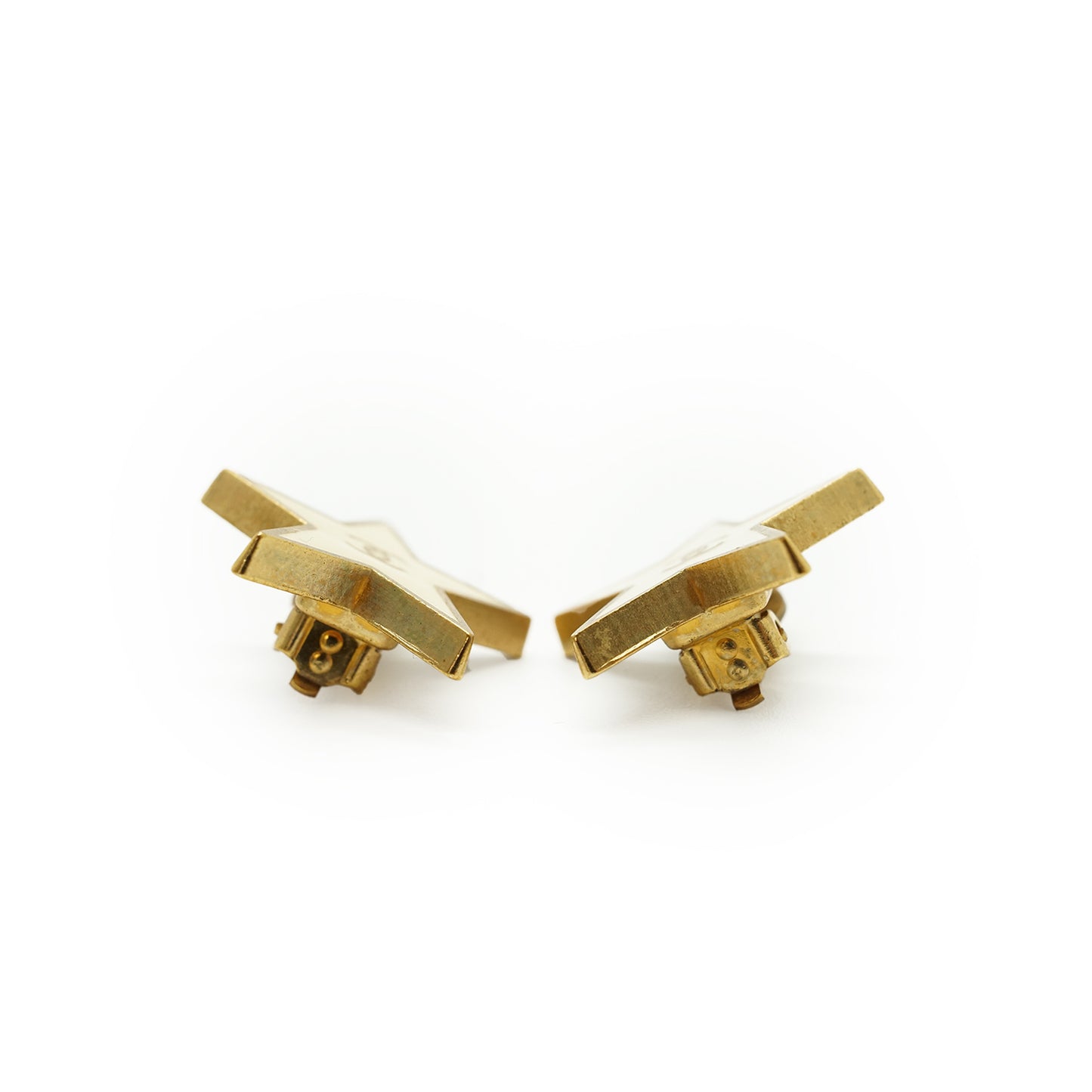 CC Logo Star Clip-On Earrings GP