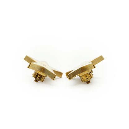 CC Logo Star Clip-On Earrings GP