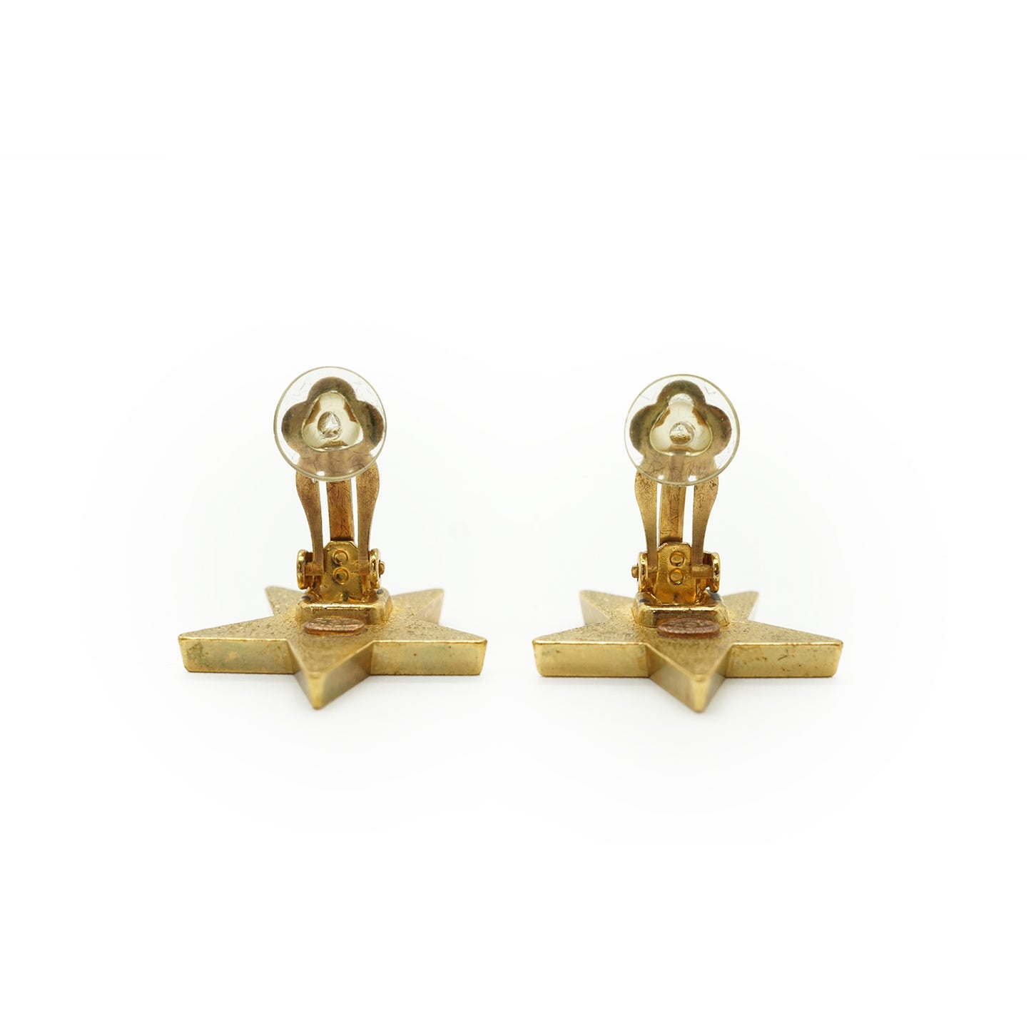 CC Logo Star Clip-On Earrings GP