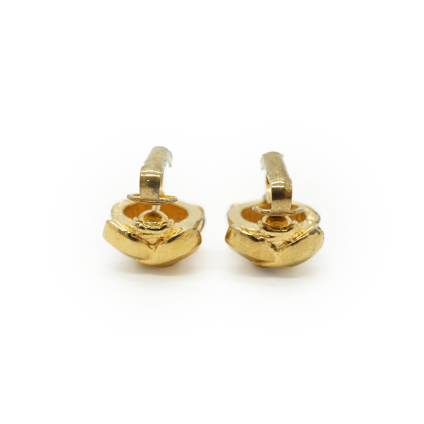 Vintage CC Round Clip-on Earrings