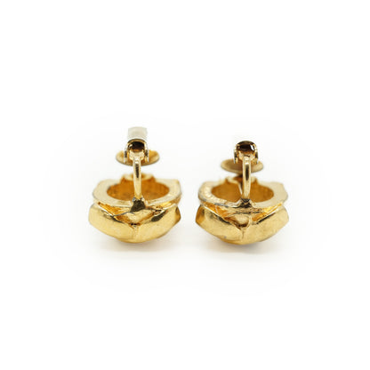 Vintage CC Round Clip-on Earrings
