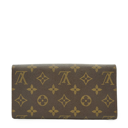 Vintage Monogram Sarah V Flap Long Wallet