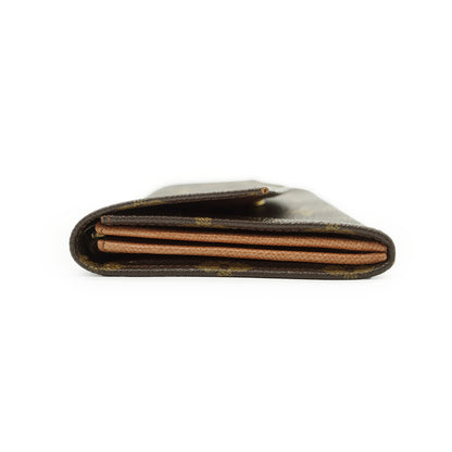 Vintage Monogram Sarah V Flap Long Wallet