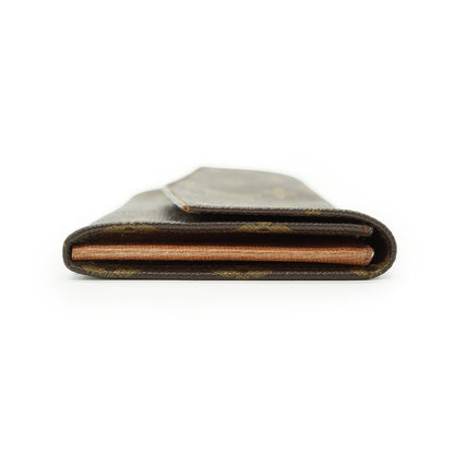 Vintage Monogram Sarah V Flap Long Wallet
