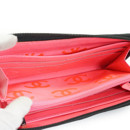 CC Calfskin Cambon Long Wallet