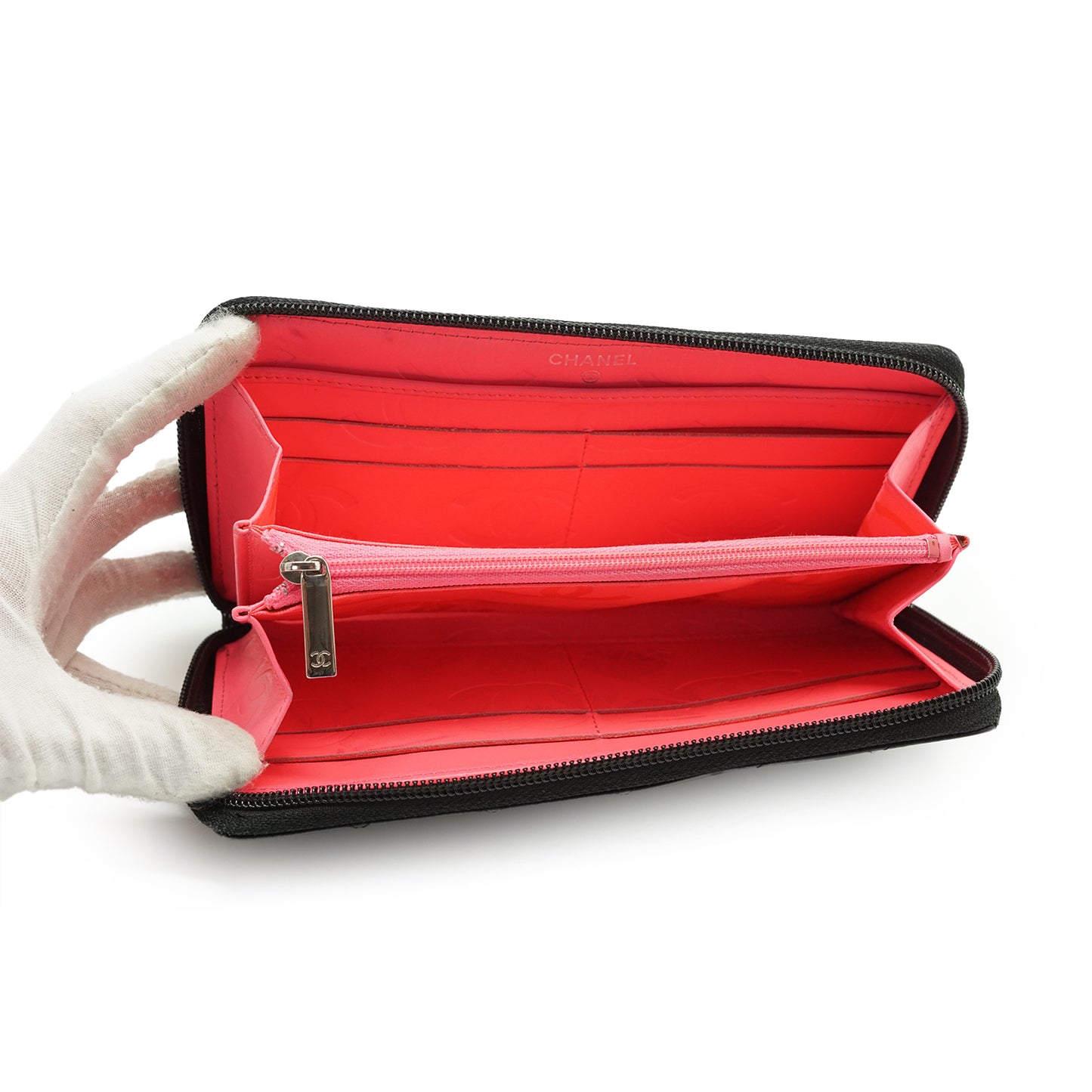 CC Calfskin Cambon Long Wallet