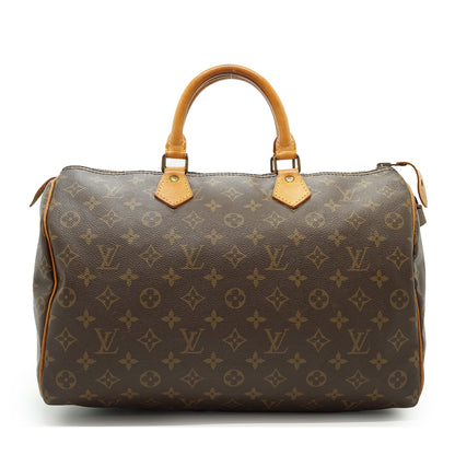 Vintage Monogram Speedy 35