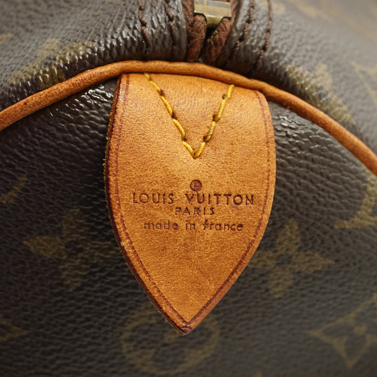 Vintage Monogram Speedy 35