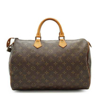 Vintage Monogram Speedy 35