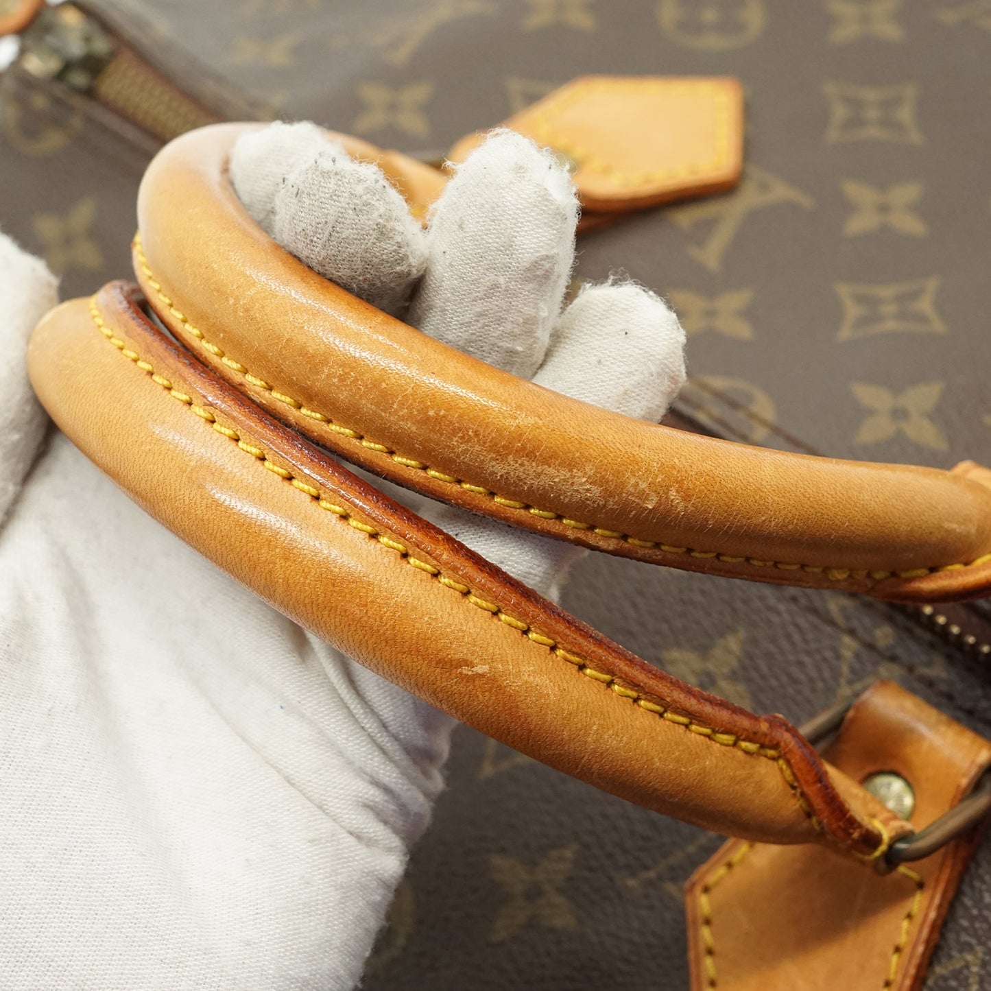 Vintage Monogram Speedy 35