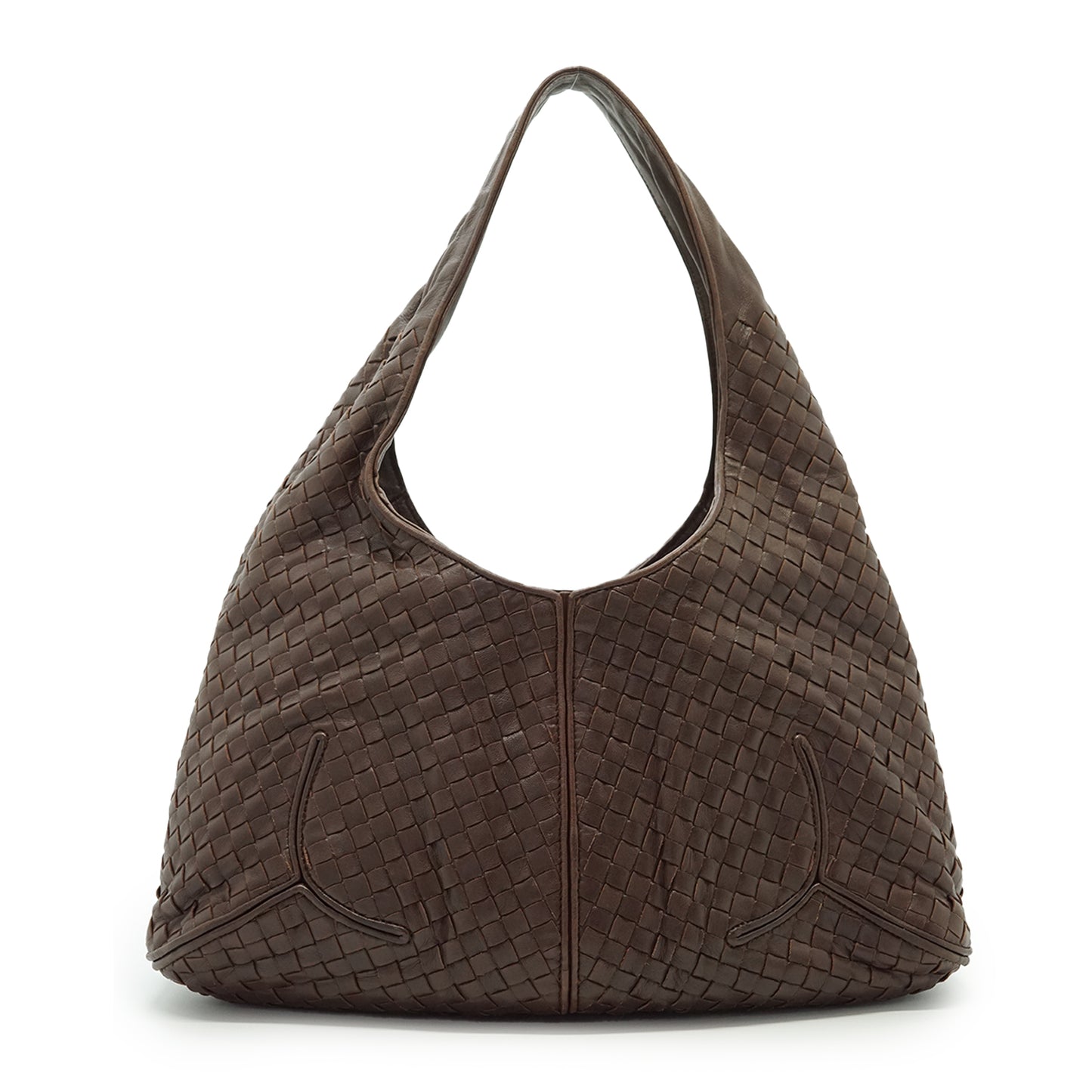 Intrecciato Ball Hobo Bag