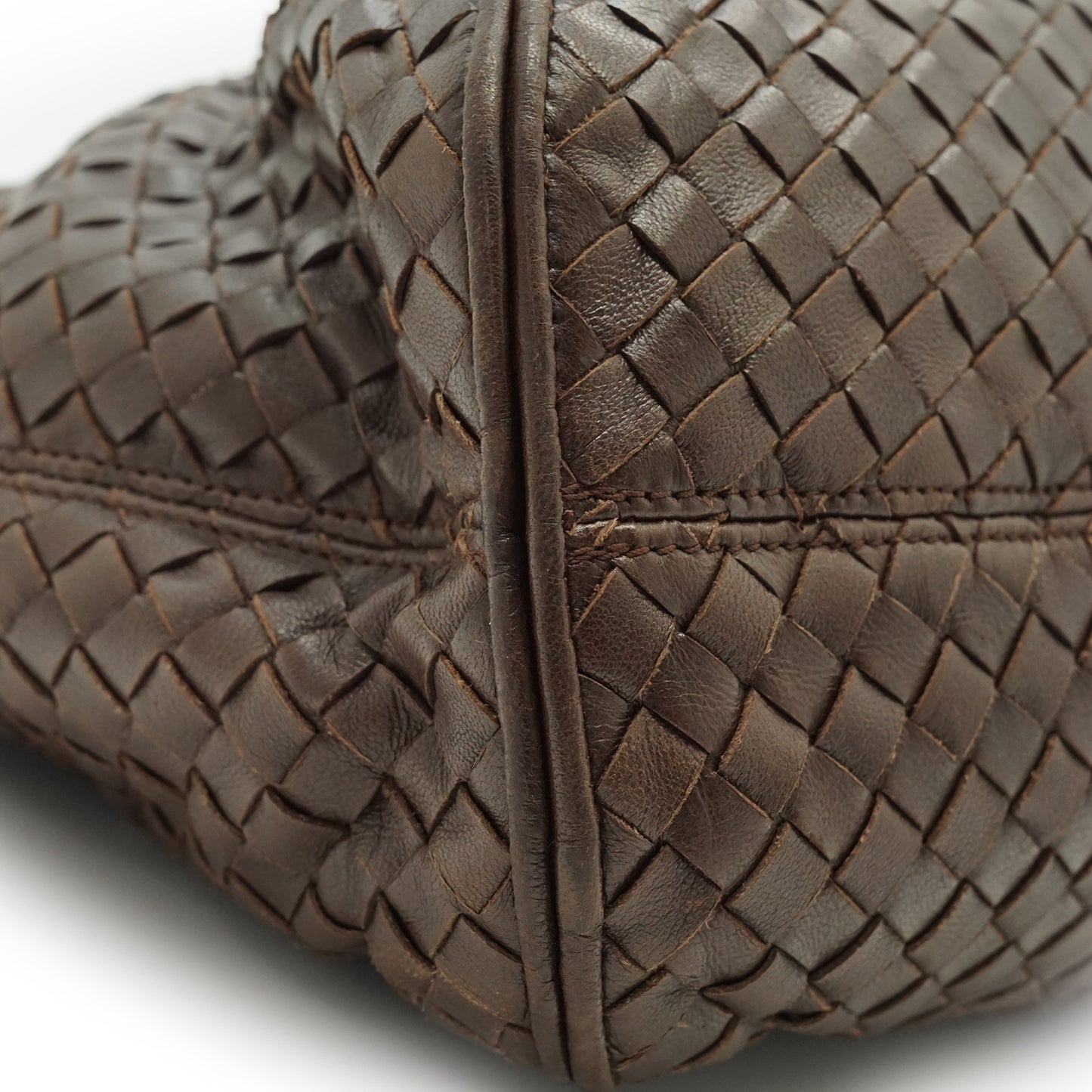 Intrecciato Ball Hobo Bag