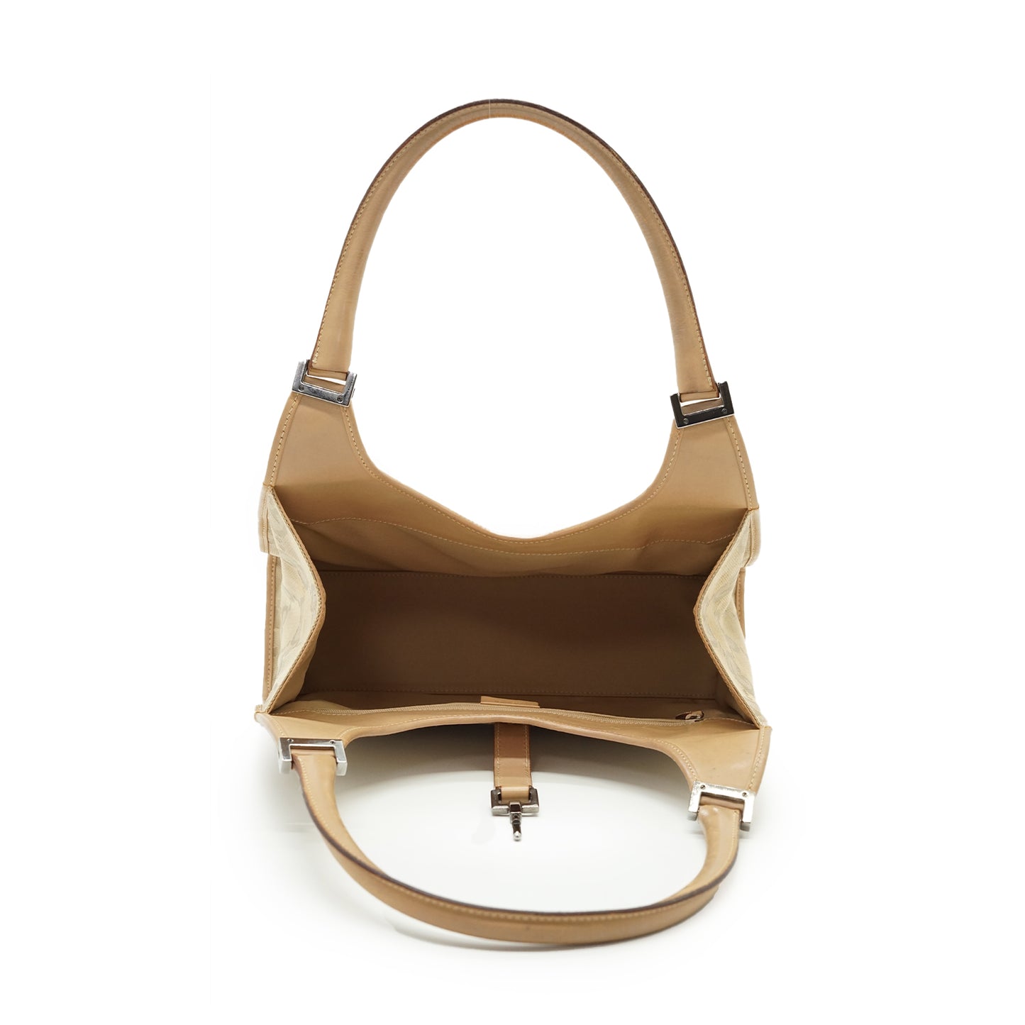 Vintage Jackie Jumbo GG Canvas Shoulder Bag