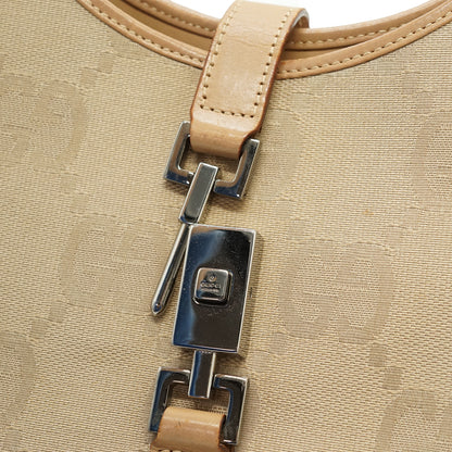 Vintage Jackie Jumbo GG Canvas Shoulder Bag