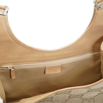 Vintage Jackie Jumbo GG Canvas Shoulder Bag