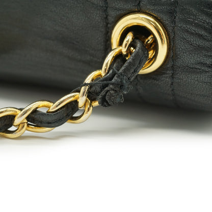 Vintage Lambskin Mademoiselle V-Stitching Chain Shoulder Bag