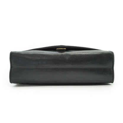 Vintage Lambskin Mademoiselle V-Stitching Chain Shoulder Bag