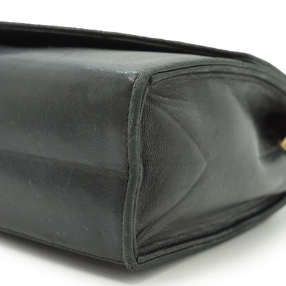 Vintage Lambskin Mademoiselle V-Stitching Chain Shoulder Bag