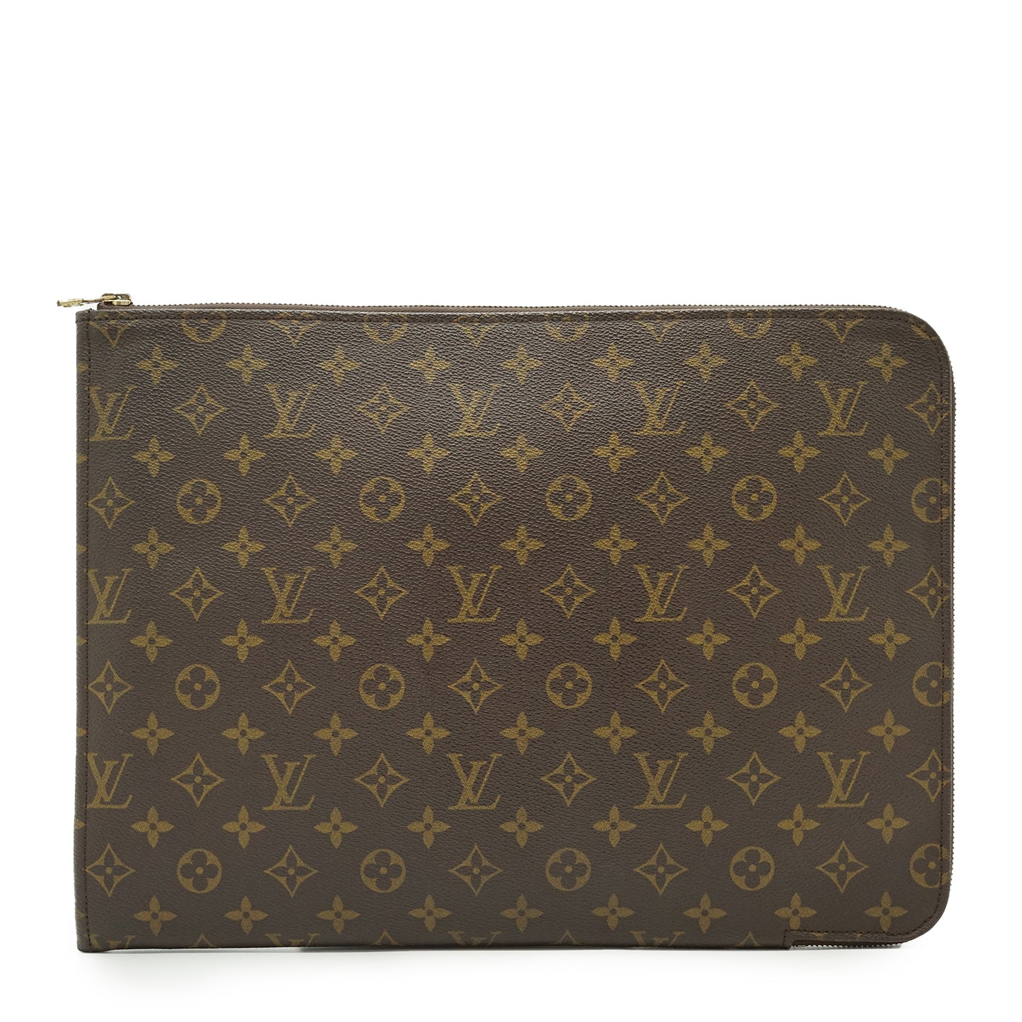 Monogram Poche Documents Business Clutch Bag