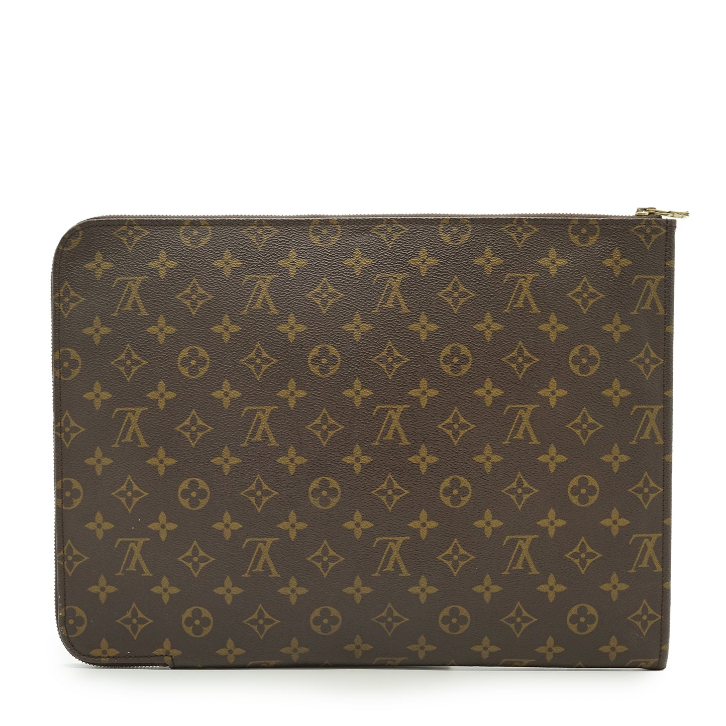 Monogram Poche Documents Business Clutch Bag