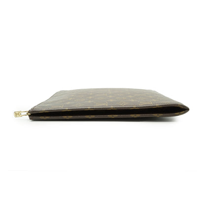 Monogram Poche Documents Business Clutch Bag