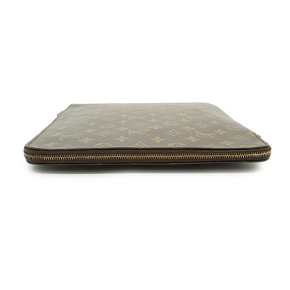 Monogram Poche Documents Business Clutch Bag