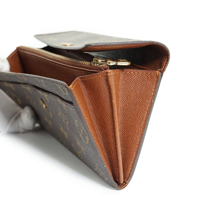 Monogram Porte Monnaie Credit Long Wallet
