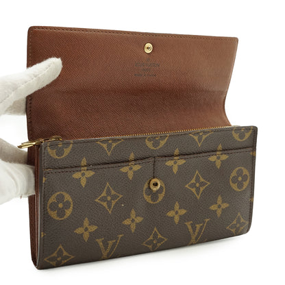 Monogram Porte Monnaie Credit Long Wallet