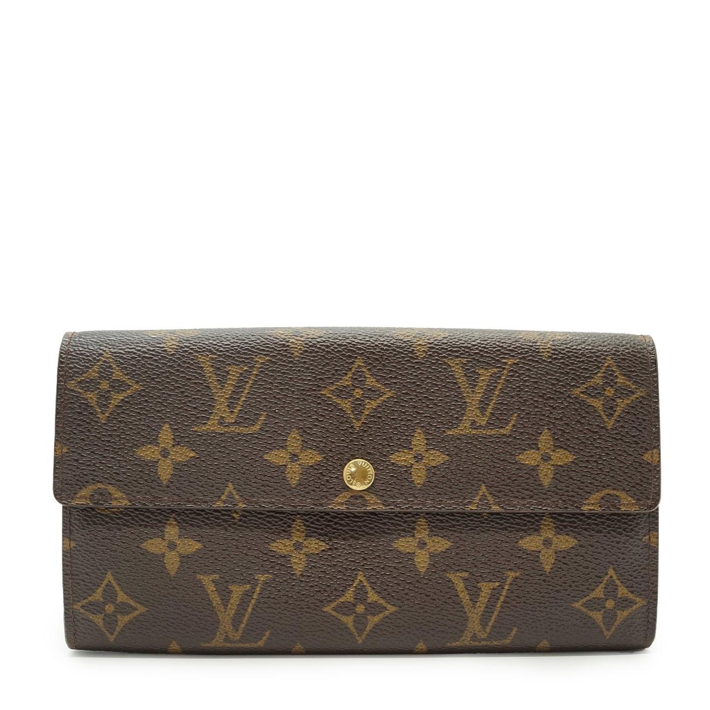 Monogram Porte Monnaie Credit Long Wallet