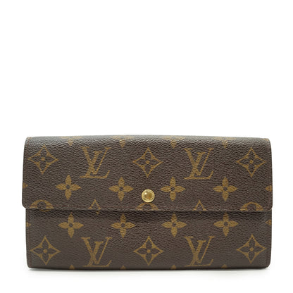 Monogram Porte Monnaie Credit Long Wallet