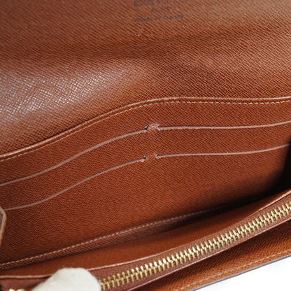Monogram Porte Monnaie Credit Long Wallet