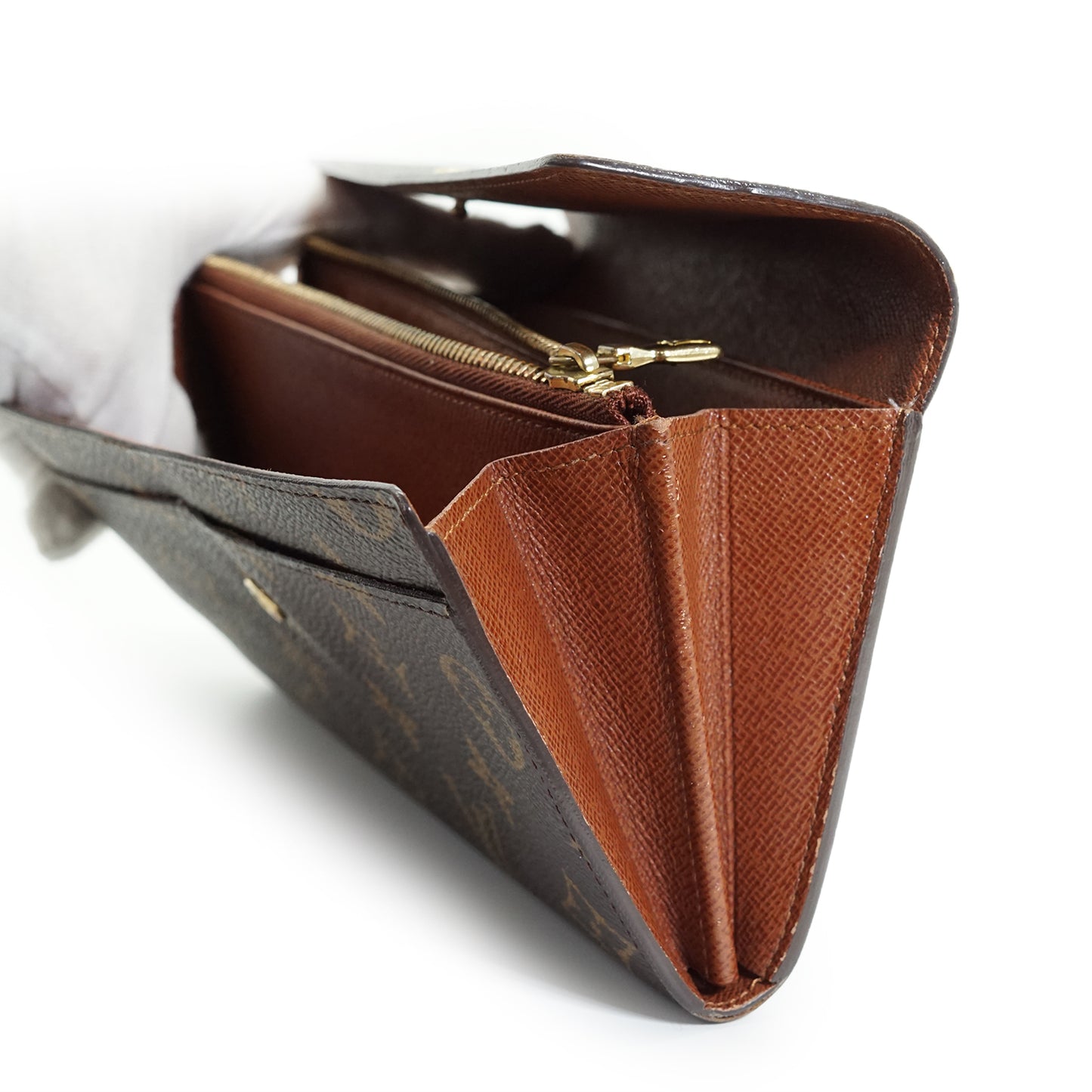 Monogram Porte Monnaie Credit Long Wallet