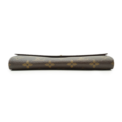 Monogram Porte Monnaie Credit Long Wallet