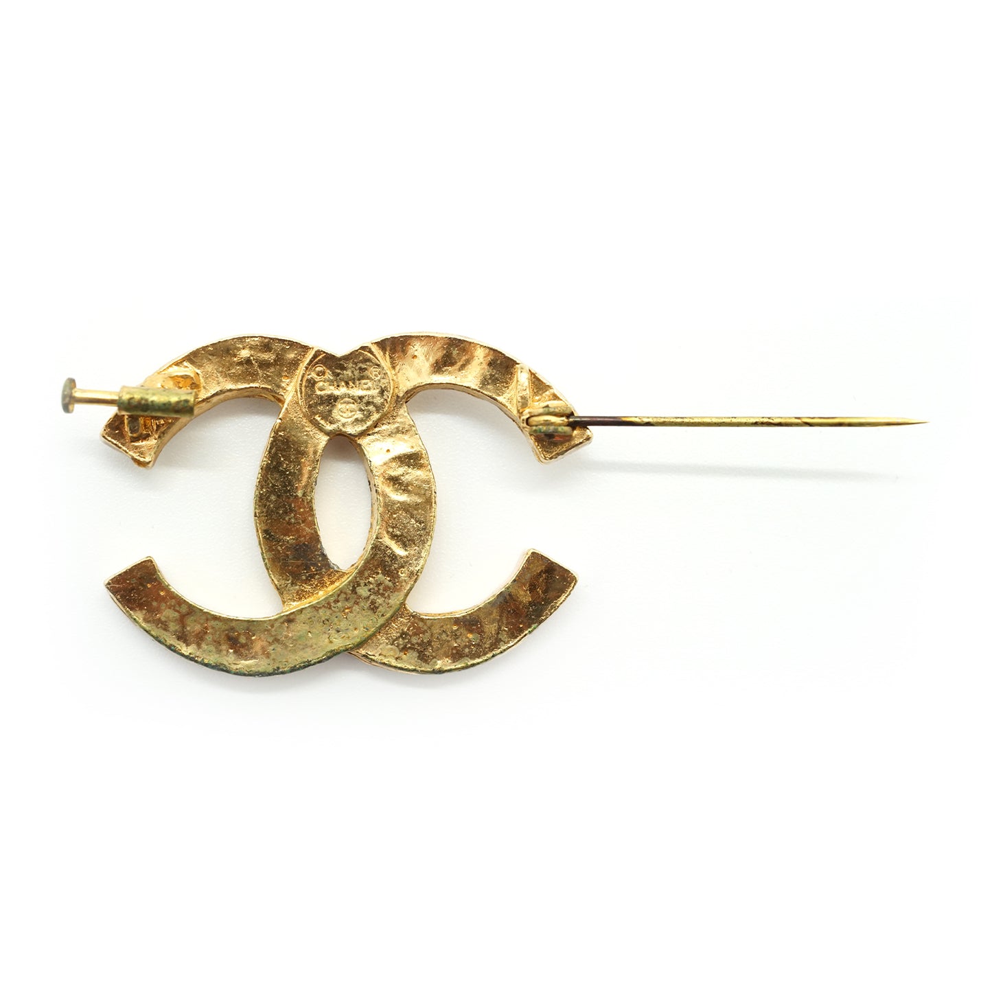CC Rhinestone Brooch