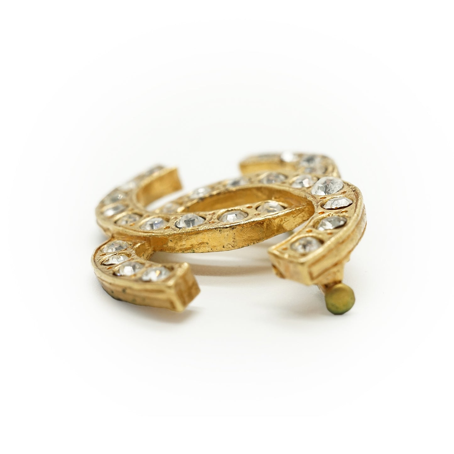 CC Rhinestone Brooch