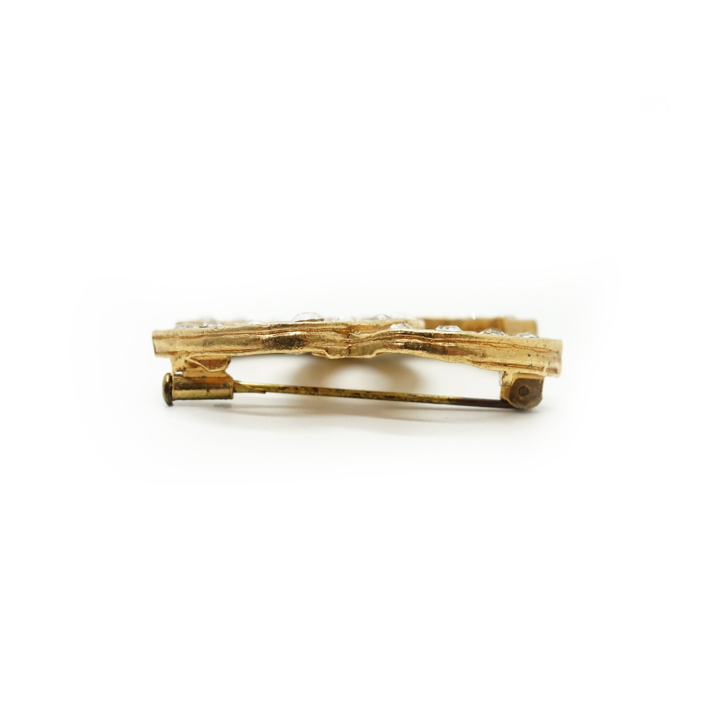 CC Rhinestone Brooch