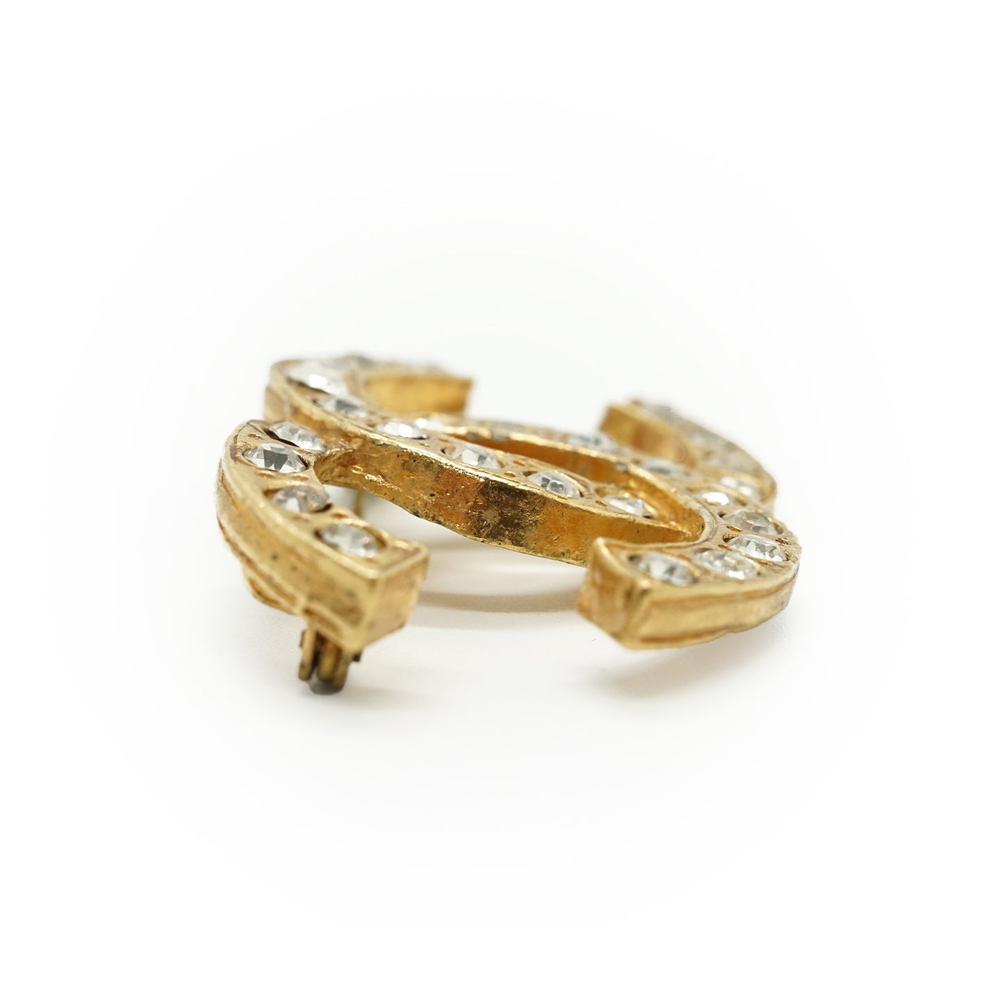 CC Rhinestone Brooch