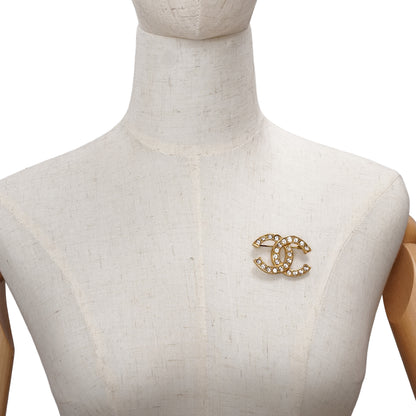 CC Rhinestone Brooch