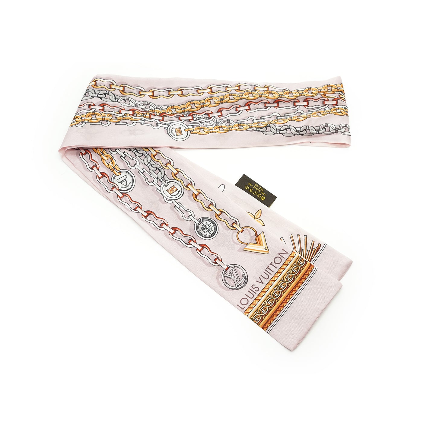 Monogram Bandeau Vendome Silk Scarf