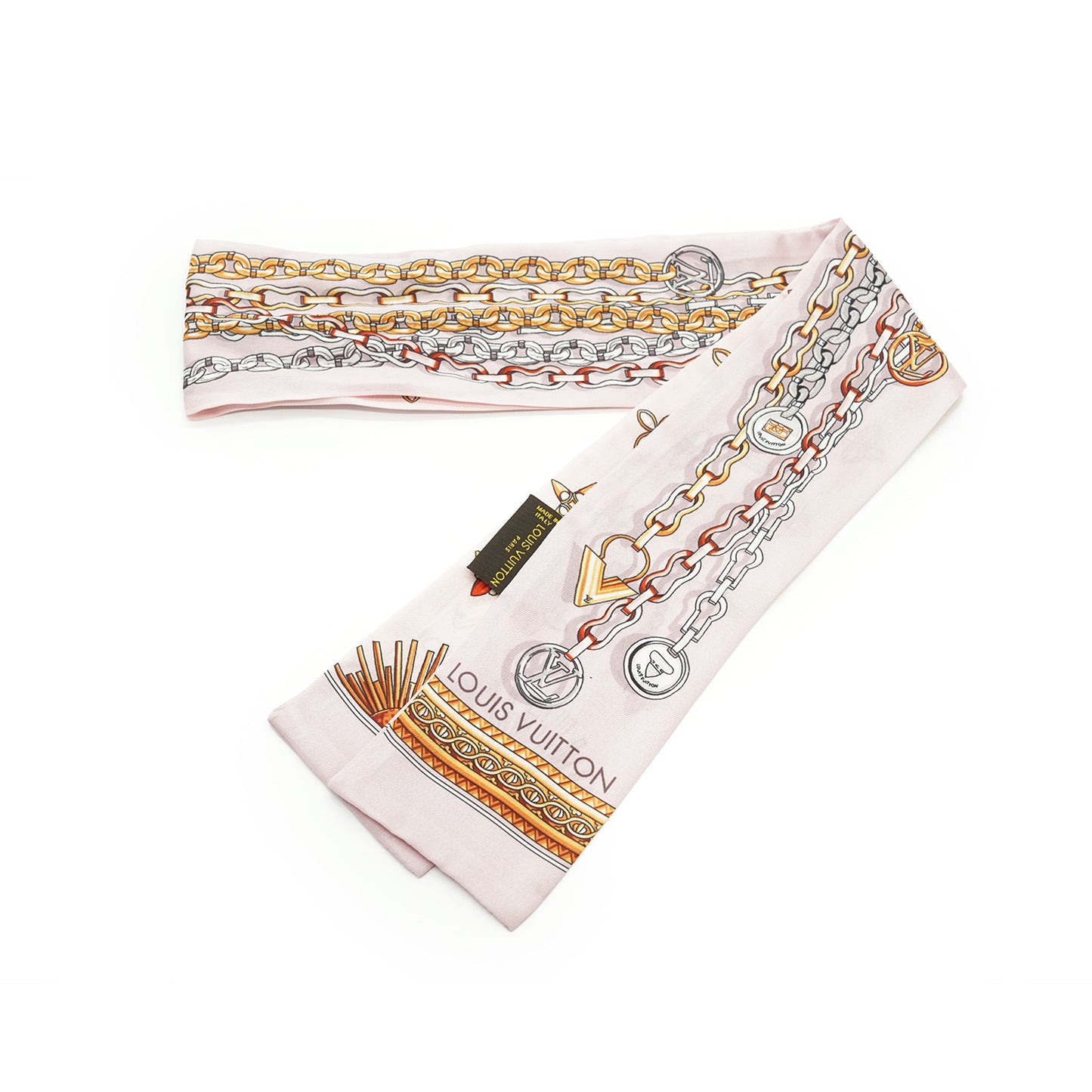 Monogram Bandeau Vendome Silk Scarf