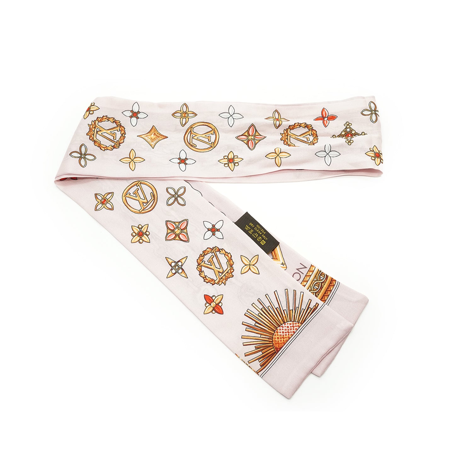 Monogram Bandeau Vendome Silk Scarf