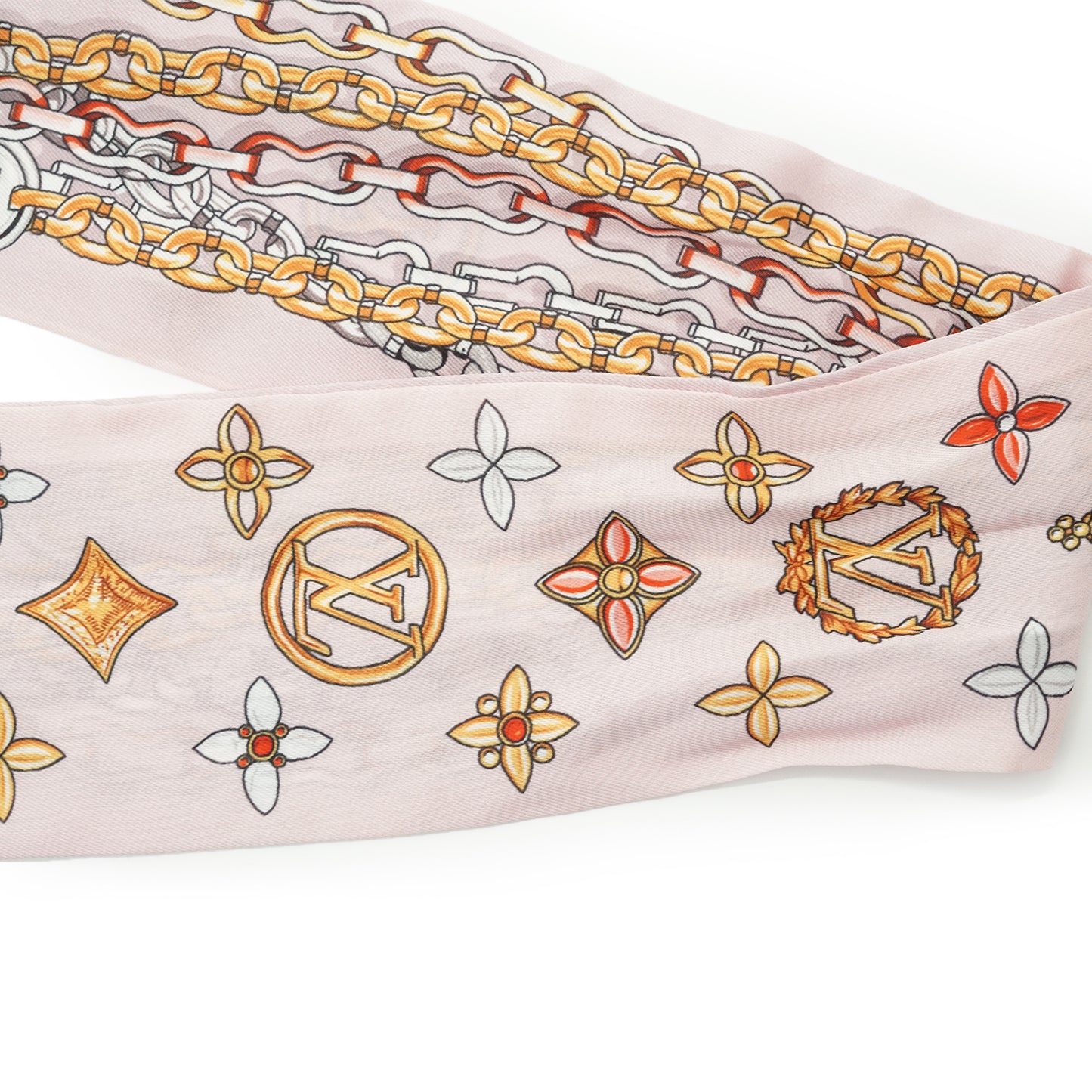 Monogram Bandeau Vendome Silk Scarf